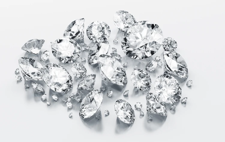 Solid 14K White Gold 1CT Ring