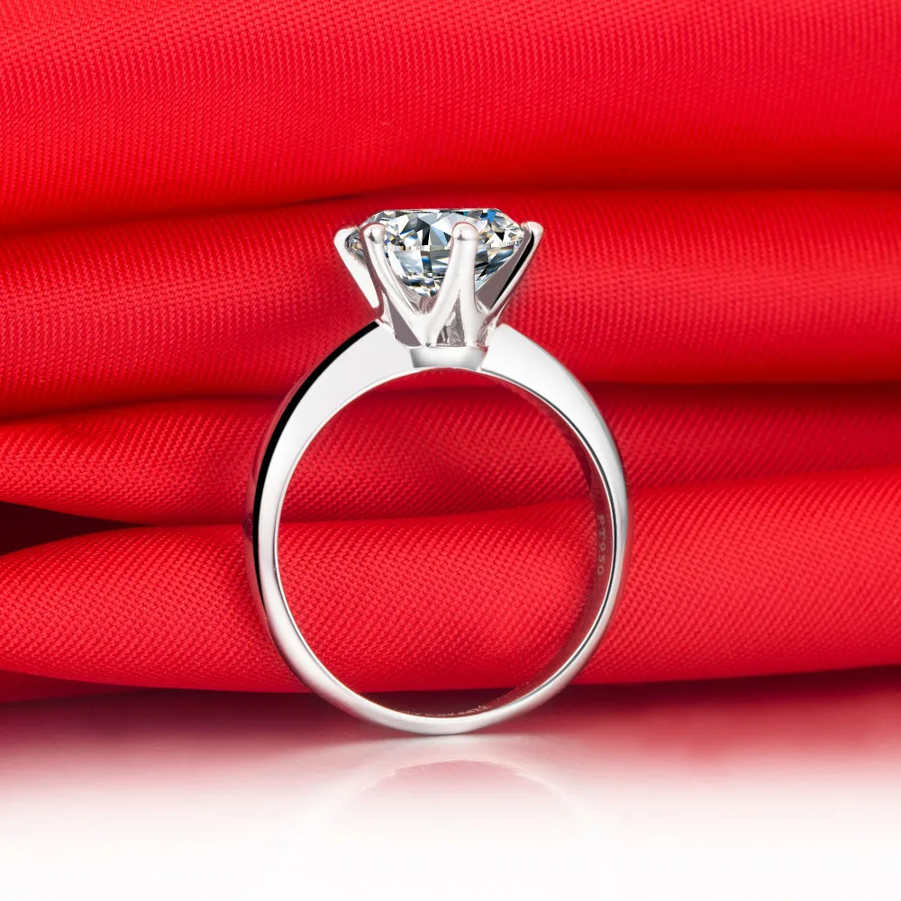 1CT 14K White Gold Round Ring 1CT 14K White Gold Round Ring