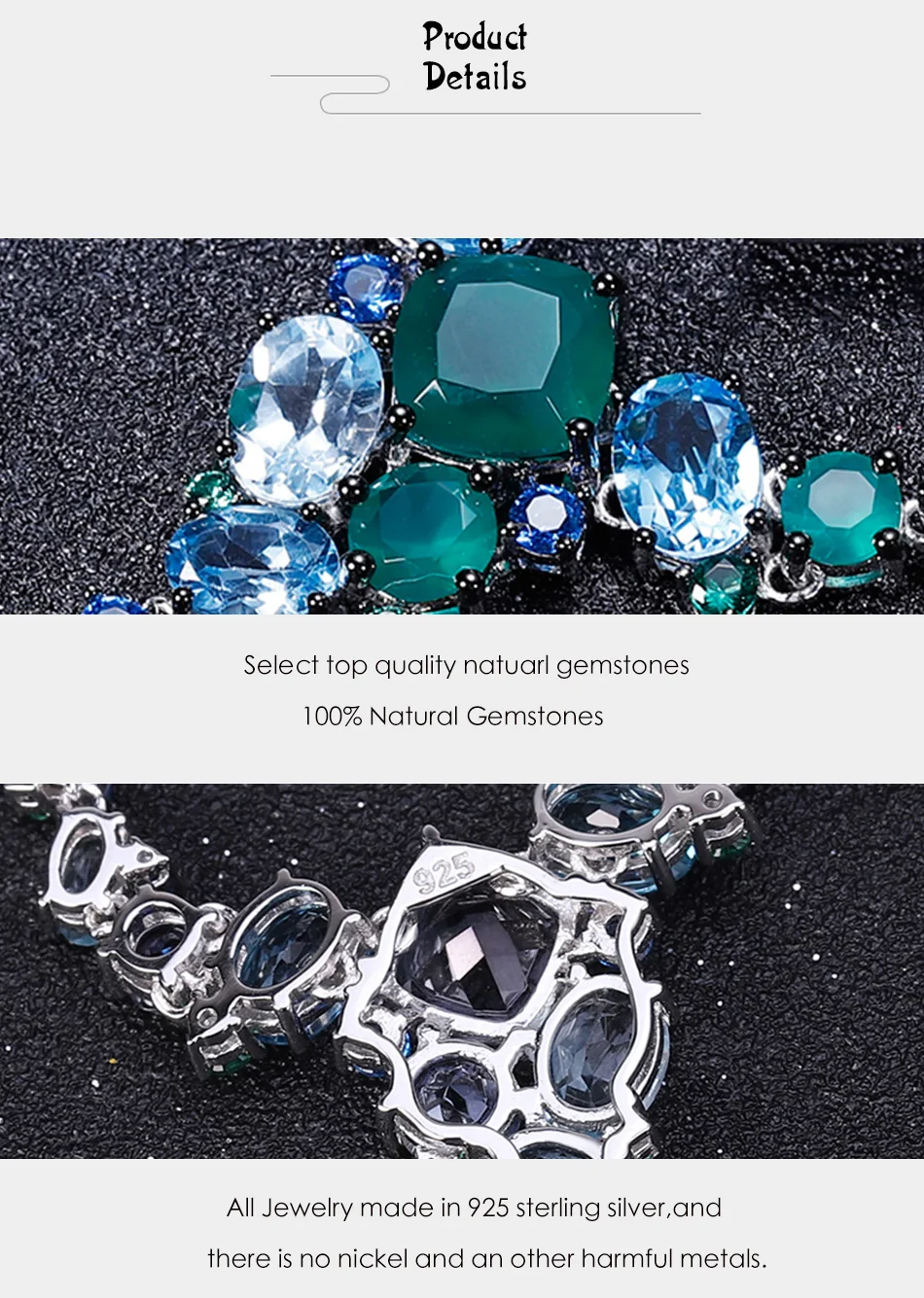 Silver Geometric Necklace for Weddings