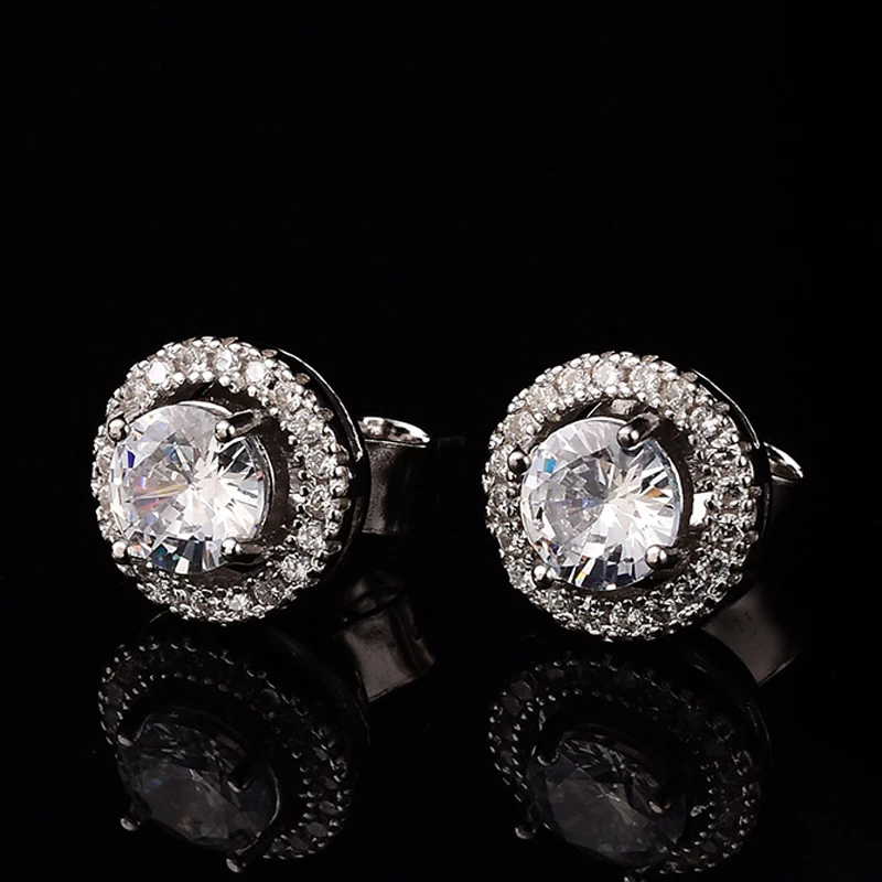 Round Shaped Stud Earrings for Women